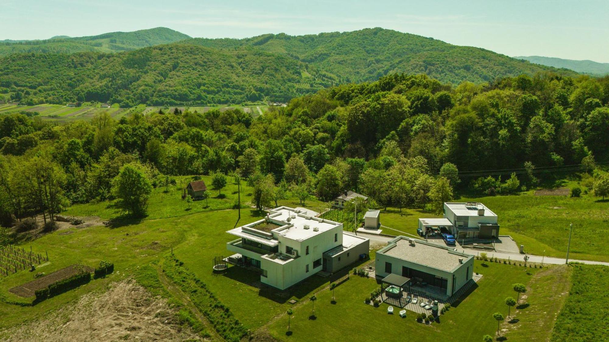 K Relax Place, Varazdinske Toplice, Modern Home With Sauna, Jacuzzi, Wifi エクステリア 写真