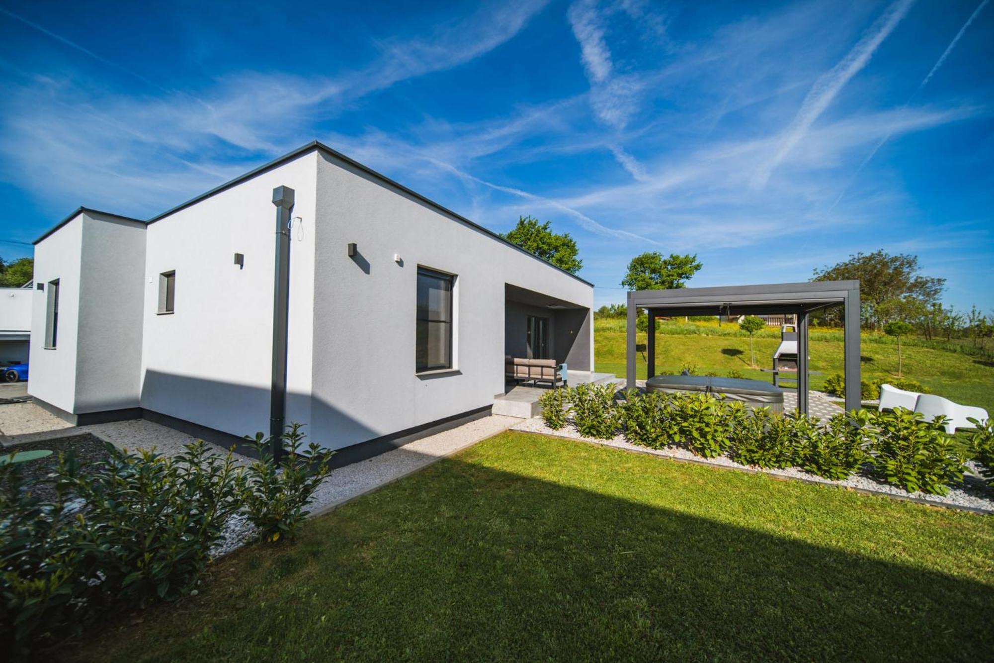 K Relax Place, Varazdinske Toplice, Modern Home With Sauna, Jacuzzi, Wifi エクステリア 写真