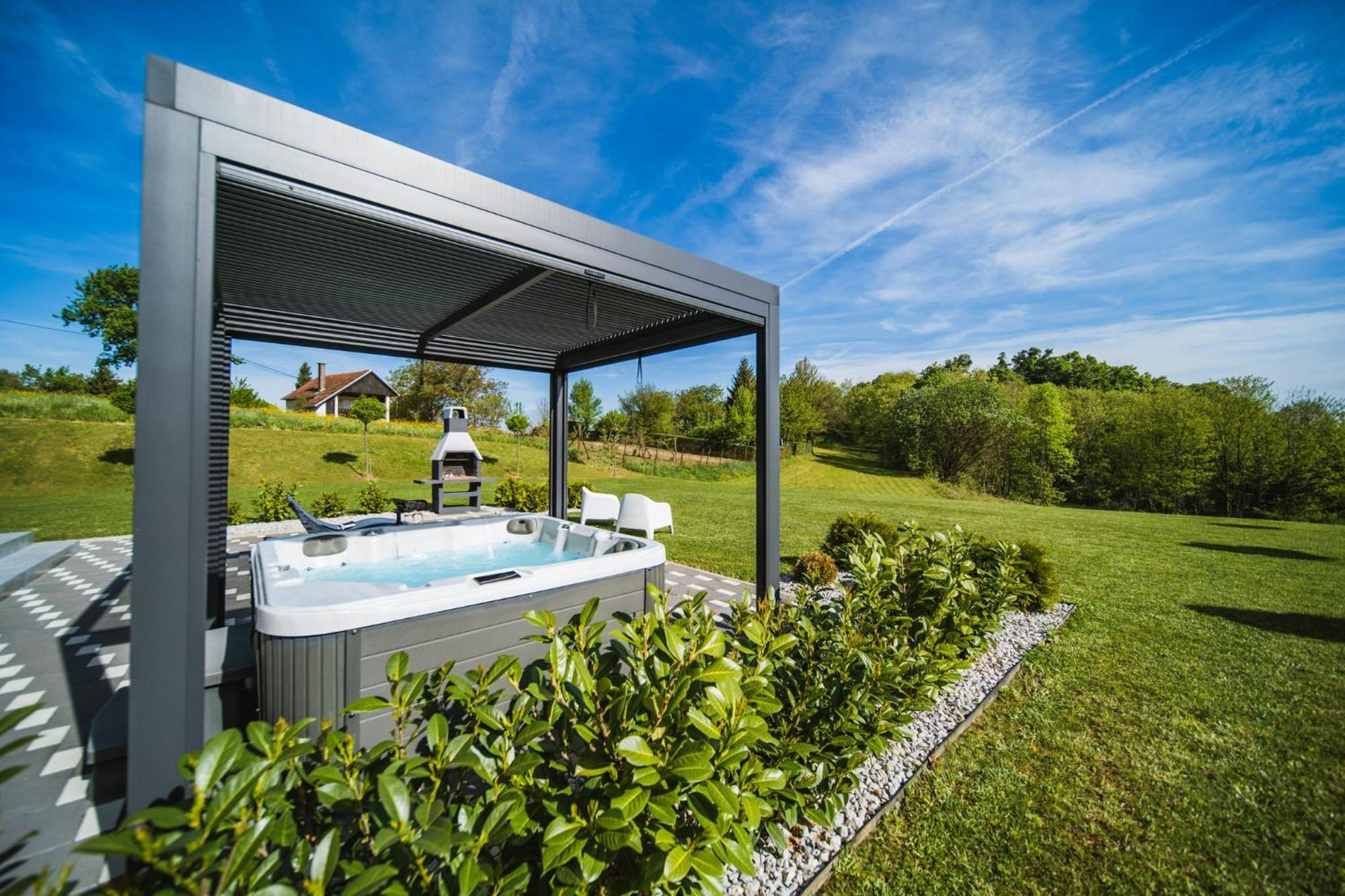 K Relax Place, Varazdinske Toplice, Modern Home With Sauna, Jacuzzi, Wifi エクステリア 写真